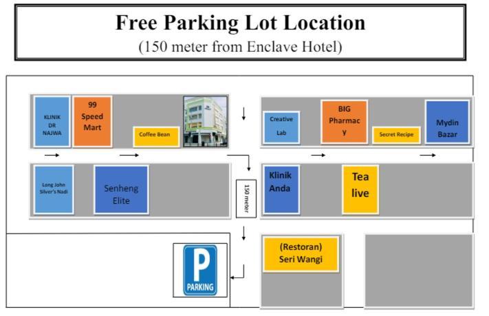 Enclave Business Hotel Putrajaya Bagian luar foto